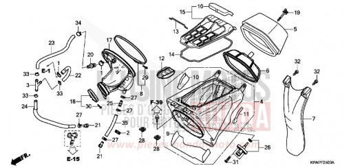 AIR CLEANER CRF250RH de 2017